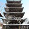 冬景色(八坂の塔2015)