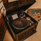 アンティークの蓄音機