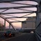 夕暮れの跨線橋