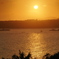 沖縄の夕日