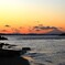 富津の夕焼