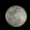 ４K雲の切れ間の月齢15.6スノームーン