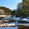 雪の樫原湿原