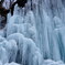 水色光るクラゲ氷