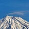 富士山と笠雲と〇〇〇