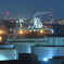 夜の川崎工場地帯