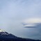 富士山と吊るし雲