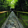 石畳の参道