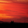 夕映えの二人