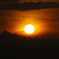 伯耆に沈む夕陽