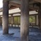 法隆寺ー回廊、柱
