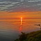 柏崎の夕日