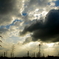 dark clouds