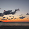 海の夕暮