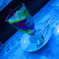 deep blue
