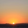 琵琶湖と夕焼け