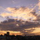 夕方の雲