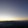 日の出+富士山+月　赤岳山頂より