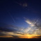 夕日を撮りにいきました。