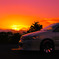 夕景の愛車