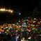 夜の涸沢テント村