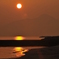 弓ヶ浜から大山を望む