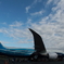 初号機と空