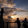 「佐和田の浜の夕日」　2011伊良部島