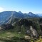 東天狗から南八ヶ岳方面を望む