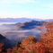 晩秋の山景色