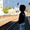 電車待つ