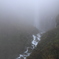 霧中の華厳の滝