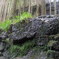 雨降り滝
