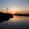 木曽川・夕景