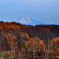 晩秋の山間