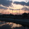 ある地元の夕景