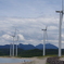 江津市風力発電所　東側