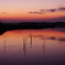 夕暮れの湖畔-3