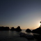 夕暮れの岬