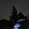 星空の下