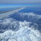 雪の立山連峰・飛行機から