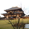西日の差しこむ東大寺