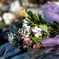 A bunch of flowers on the ring