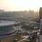 朝の上海体育館