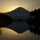 田貫湖からの富士山。