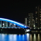 永代橋夜景　秋
