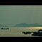 海に落ちる光