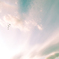 空、夕暮れ。
