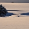 雪丘の風紋