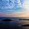 馬が背、夕景